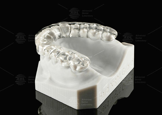 خرید شفاف سخت نرم محافظ شب قابل تنفس محافظت از کار سنگین Occlusal Splint سخت / نرم تولید آنلاین