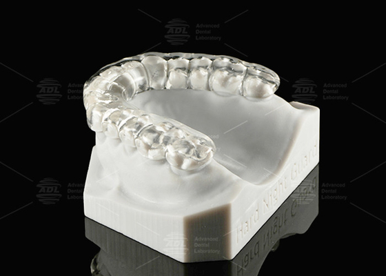 شفاف سخت نرم محافظ شب قابل تنفس محافظت از کار سنگین Occlusal Splint سخت / نرم