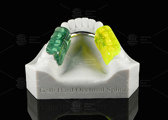 کمفورت Gelb سخت Occlusal Splint رزین اکریلیک Occlusal محافظ سخت دستگاه