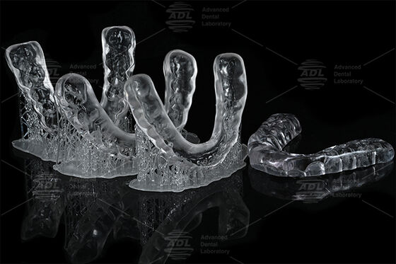 3D چاپ شده سبک وزن تنفس پذیر Occlusal Splint محافظ شب برای خسته کردن دندان